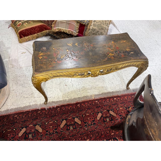 Late 19th Century French Chinoiserie Coffee Table For Sale - Image 15 of 16
