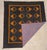 Early 20Thc Amish Black Cotton Sateen W/ Wool Pumpkin Baskets Quilt From Ohio For Sale - Image 10 of 10