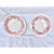 Beautiful pair of vintage salad plates. Made by Wedgwood and in the Bramble of Etruria pattern. Lovely floral design in...
