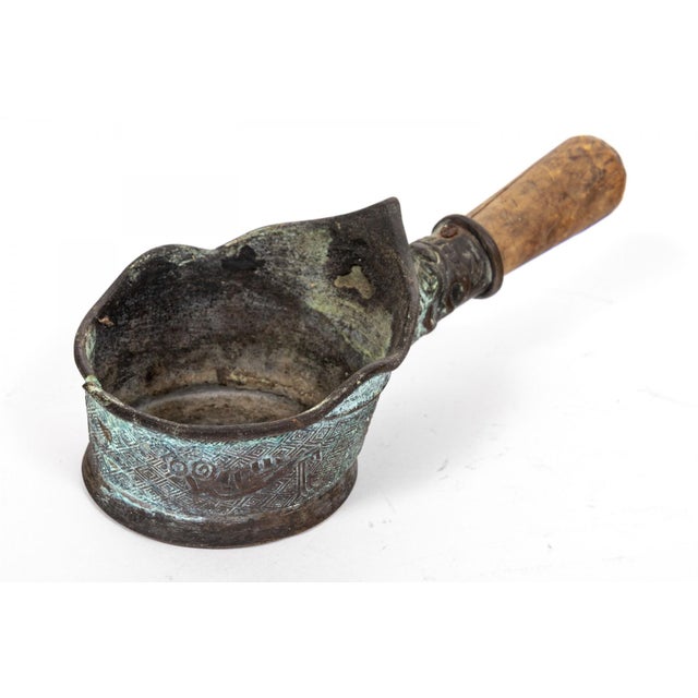 Bronze Antique Bronze Chinese Coal Silk Iron For Sale - Image 8 of 8