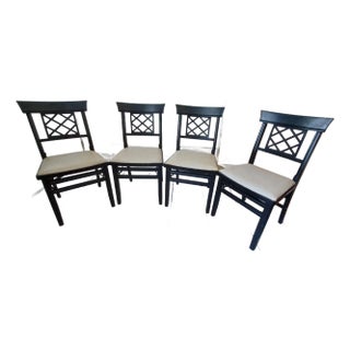 Set of 4 Louis Rastetter & Sons Chairs For Sale