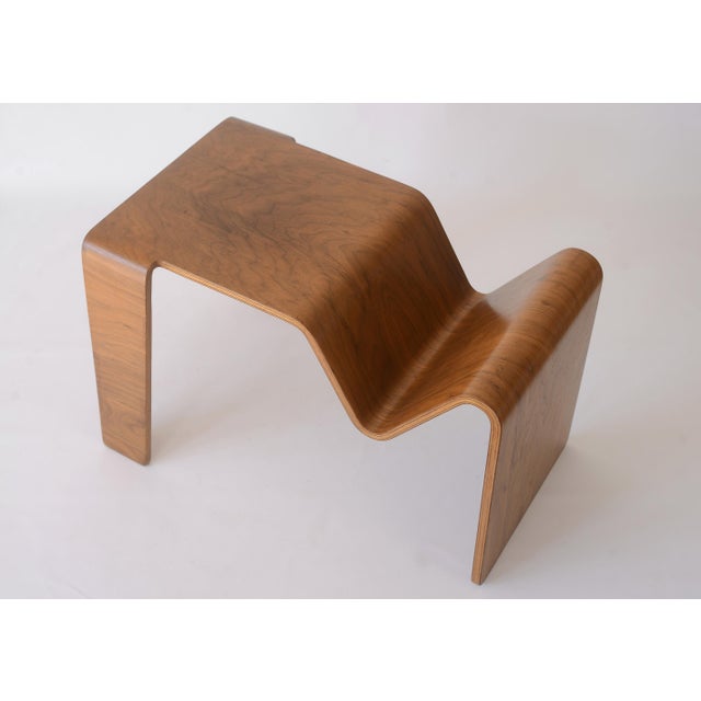 Wood Isaac Krady Sculptural Bent Plywood Coffee Table For Sale - Image 7 of 17