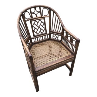 Mid-Century Brighton Pavilion Bamboo Chair For Sale