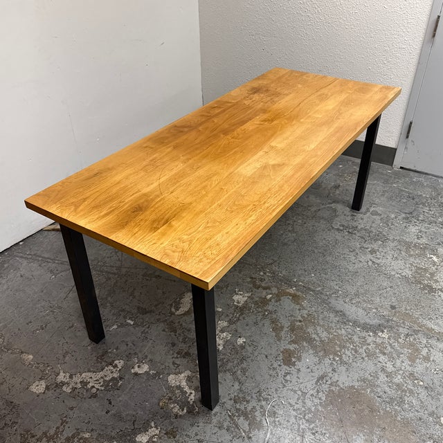 Room & Board Parsons Dining Table For Sale - Image 4 of 12