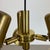 3-Spot Brass Tone Hanging Light by Koch and Lowy for OMI Lighting, Germany, 1970s For Sale - Image 11 of 18