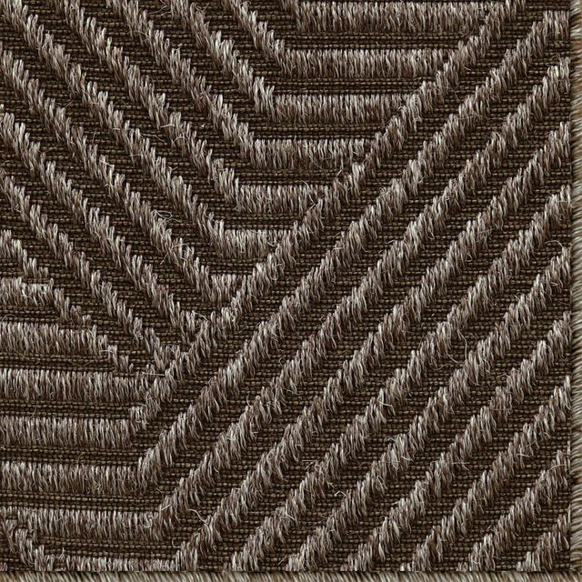 Casa Cosima Natural Rugs Jazz Pewter 100% Sisal Rug 2'6" x 12' For Sale - Image 4 of 4