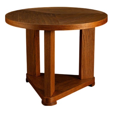 French Art Deco Side Table, 1930s For Sale