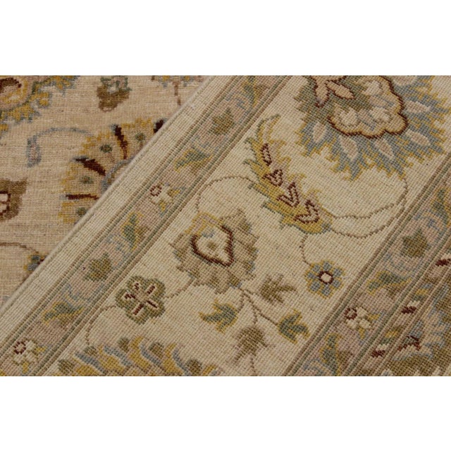 1990s Boho Chic Ziegler Kafkaz Wool Rug - 8′2″ × 9′11″ For Sale In New York - Image 6 of 8
