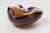 Orange, Blue and Clear Bubble Murano Glass Ashtray, 1960 For Sale - Image 12 of 15