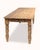 Vintage French Provincial Pine Farmhouse Dining Table For Sale - Image 3 of 14