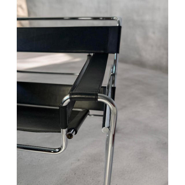 Metal Vintage Wassily Chairs by Marcel Breuer, 1970s, Set of 2 For Sale - Image 7 of 16