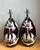 Vintage Floral Ceramic Table Lamps - Pair For Sale - Image 13 of 13
