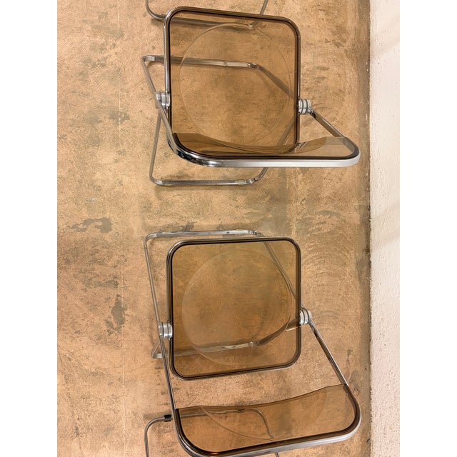 Plia Chairs by Giancarlo Piretti for Anonima Castelli, 1970s, Set of 4 For Sale - Image 11 of 13