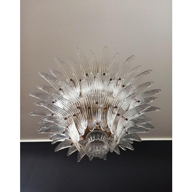 Italian Leaf Chandeliers, 1970s, Set of 2 For Sale - Image 14 of 18