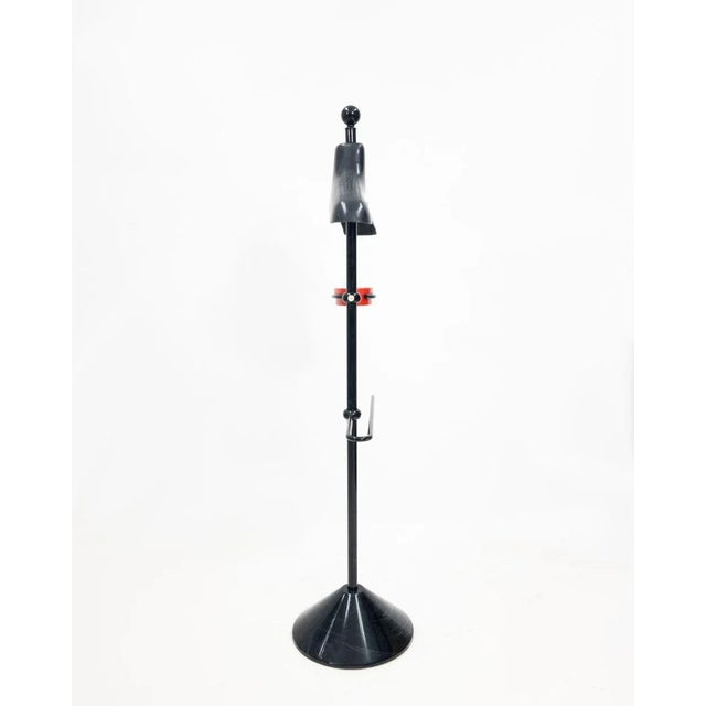 Metal Postmodern Italian Valet Stand, 1980s For Sale - Image 7 of 11