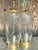 Late 20th Century Vintage Boho Glass Swirl Lamps - a Pair For Sale - Image 5 of 11