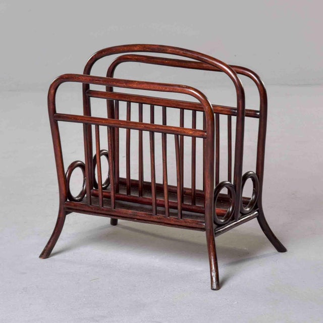 Thonet Model 33 Bentwood Magazine Rack For Sale - Image 9 of 10