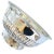 Silver Towle Silversmiths Fine Vintage 1950s Large Silver Footed Bar Tub / Champagne / Wine Cooler For Sale - Image 8 of 9