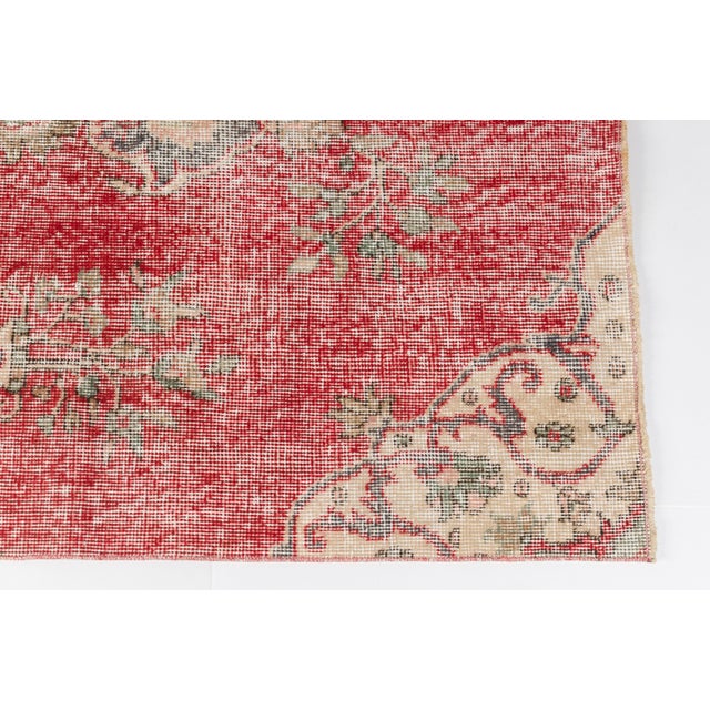 Vintage Boho Living Room Carpet For Sale - Image 6 of 9