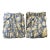 Pair of Extra Long Waverly Chambray Blue Hydrangea Custom Curtains For Sale