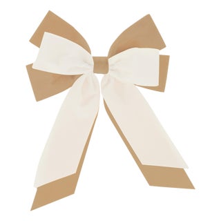 Double Bow Ornament (Set of 2) For Sale