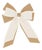 Double Bow Ornament (Set of 2) For Sale