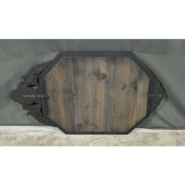 Vintage Octagonal Venetian Mirror, 1950 For Sale - Image 18 of 18