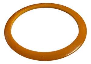 1930s Authentic Art Deco Butterscotch Amber Bakelite Bangle Bracelet