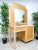 1980s Vintage Faux Bamboo Dressing Table, 1980s For Sale - Image 5 of 6