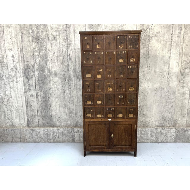 Haberdashery Chest of Drawers, 1890s For Sale - Image 14 of 14