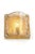 Gold Murano Glass Sconces attributed to Kaiser for Kaiser Idell / Kaiser Leuchten, 1970s, Set of 2 For Sale - Image 8 of 12