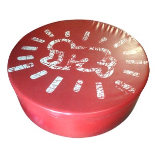 Vintage Pouf, 1990s For Sale