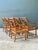 Chocolate Vintage McGuire Target Back Rattan Dining Chairs - Set of 6 For Sale - Image 8 of 18