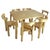 Children's Chairs and Table attributed to Alvar Aalto for Artek, 1970s, Set of 7 For Sale - Image 13 of 13
