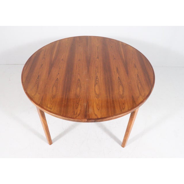 Extendable Rosewood Dining Table from Skovby, Denmark, 1960s For Sale - Image 15 of 18