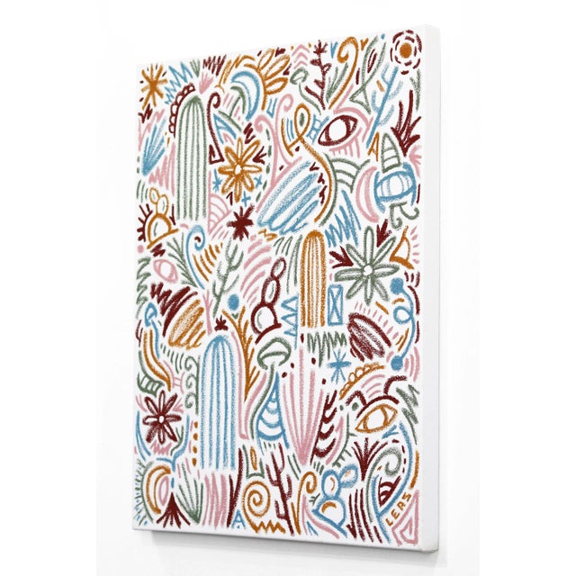 "My Sky" Original Artwork by Ilan Leas For Sale In Los Angeles - Image 6 of 9