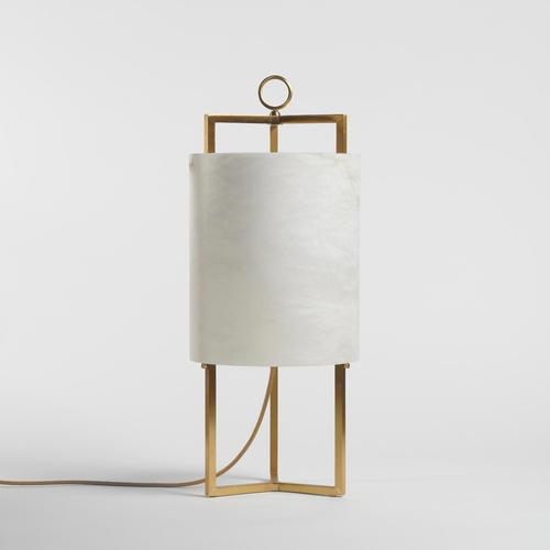 Not Yet Made - Made To Order Bronze and Alabaster Lantern Table Lamp by Matlight Milano For Sale - Image 5 of 8