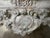 Monumental Painted Rococo Style Coffee Table W/ Marble Top For Sale In Los Angeles - Image 6 of 15