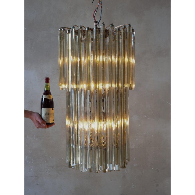 Vintage Chandelier in Murano Glass, 1970s For Sale - Image 9 of 10