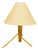Mid-Century Modern Maple Table Lamp, 1960s For Sale