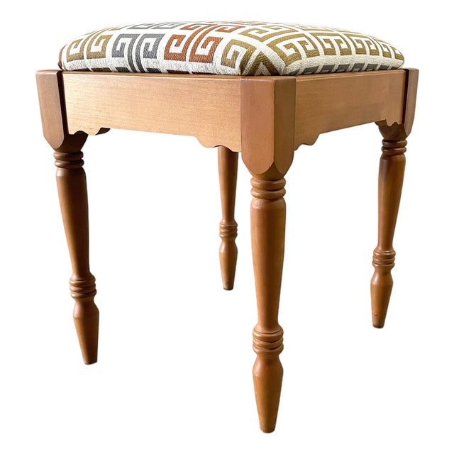 Vintage Sewing Bench With Storage For Sale