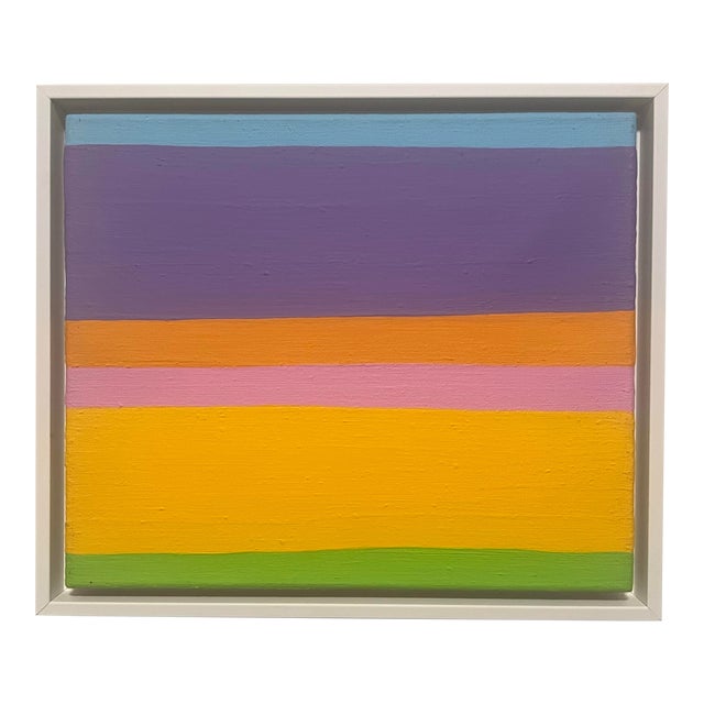 Willy Müller-Brittinau (1938-2008), Modern Abstract Acrylic, Painted on Stretched Canvas, Signed on Verso, Dated, Framed For Sale