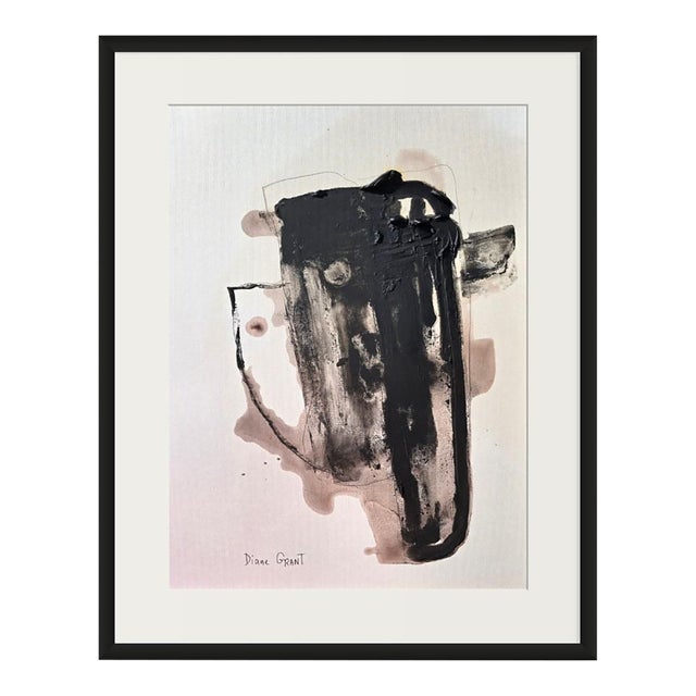 Framed Original Abstract Figurative Painting by Diane Grant For Sale