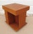 Mid 20th Century Danish Modern Teak Side End Table With Drawer Shelves Casters For Sale - Image 5 of 12