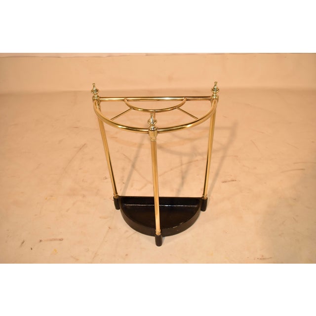 Metal Mid-Century English Umbrella or Cane Stand, Circa 1950 For Sale - Image 7 of 7