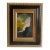 "Western Winter" 2026 Mini Painting by Jessalin Beutler With Vintage Frame For Sale