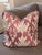 4 Throw pillows, Kelly Wearstler Lee Jofa Bengal Bazaar Magenta Belgian Linen