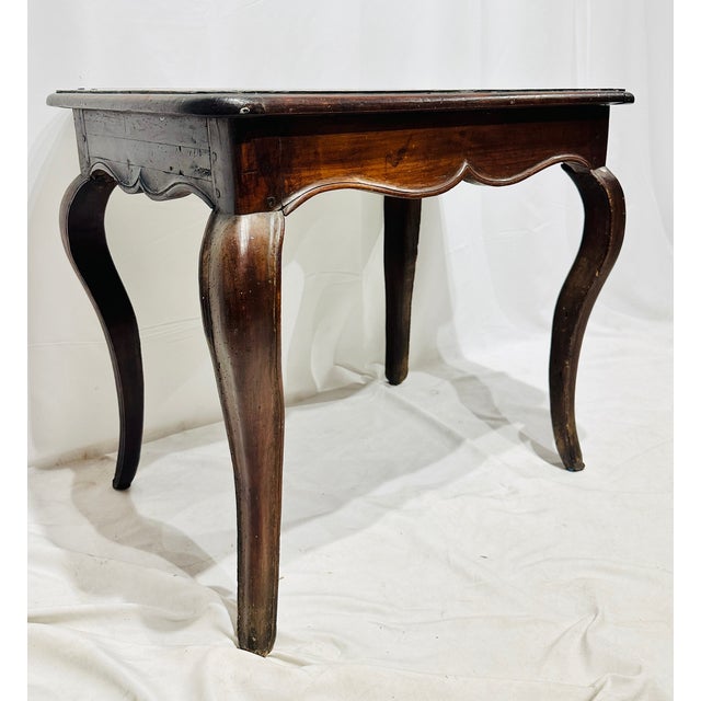 Antique C. 1800 French Cherry Provincial Work Table For Sale In Raleigh - Image 6 of 12
