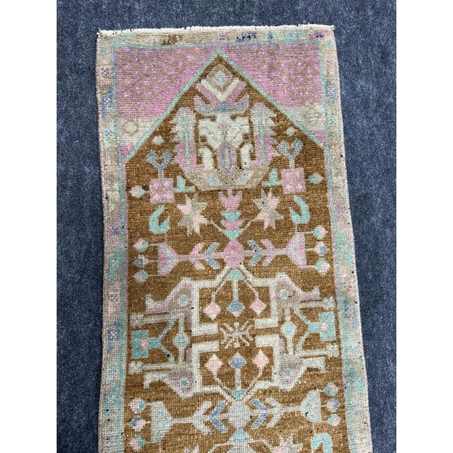 Turkish Yastik Rug 1'4" x 3'3" For Sale - Image 4 of 5
