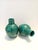 Ceramic Handcrafted Green Ceramic Vases attributed to Fratelli Fanciullacci, Italy, 1960s, Set of 2 For Sale - Image 7 of 12